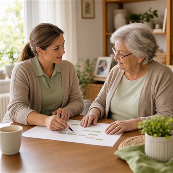 Individuelle Planung der Grundpflege zu Hause